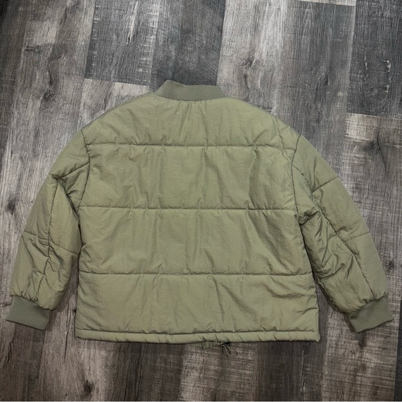 Ci Sono Women’s Sage Green Bomber Jacket, EUC - Picture 4 of 15